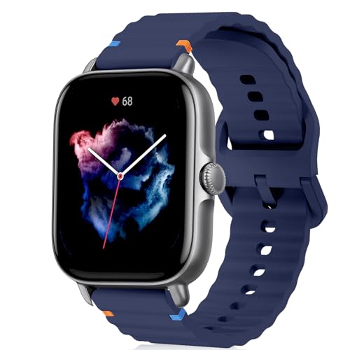 [RosMank] 20mm VR ohAmazfit T-Rex 3 Pro 44mm/Active2/Active/GTR Mini/GTS 4/GTS 3/GTS 2/GTR 42mmΉAAmazfit Bip 3/Bip S/Bip Lit