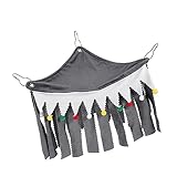 BESPORTBLE 1set Small Animal Corner Hideout Tent for Guinea Pig Ferret and Hamster Cozy Fleece Hammock Sided Design and Machine Washable for Pet Comfort and Safety
