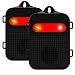 Angveirt Under Hood Animal Repeller Battery Operated Rodent Repellent Ultrasonic Mice Repellent for Cars Mouse Deterrent for Vehicle Garage Basement Attic Warehouse - 2 Pack