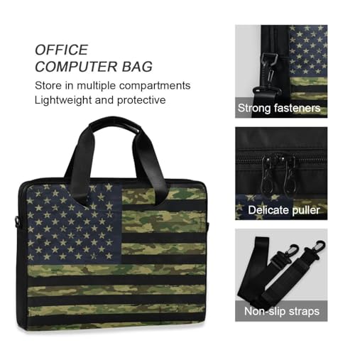 Maletín para portátil 13-15.6 pulg ALAZA camuflaje miniatura 6