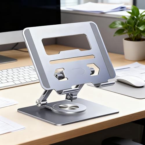 Support PC Portable Réglable Idéal pour Streaming et Bureau