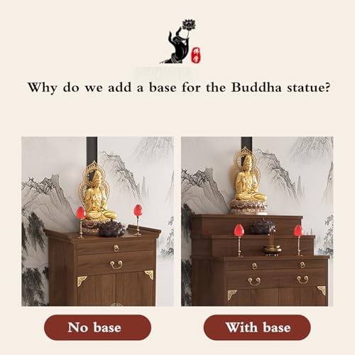 Pagode shelf style chinois pour attirer la sérénité et l'abondance