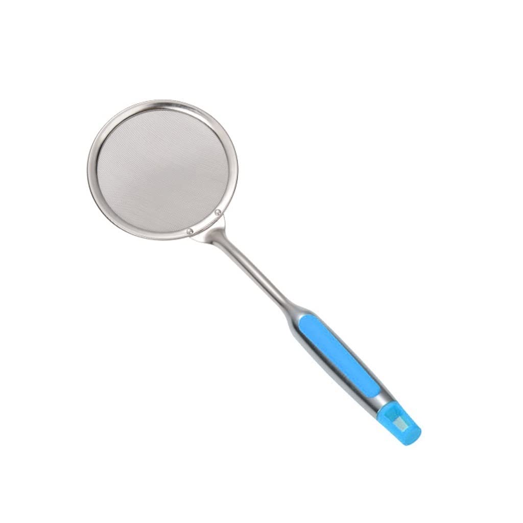 Cucchiaio Schiumarola Colino for pasta Colino da cucina Colino fine colino con comoda impugnatura antiscivolo Colino for uso domestico Utensili da cucina Schiumarola Per Cucinare ( Size : Small )
