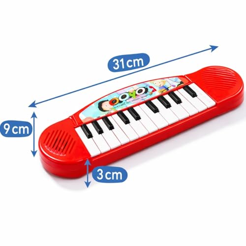 Image of Goyal's Multi-Function Portable Electronic Keyboard Piano Musical Toys for Babies and Kids - Multicolor