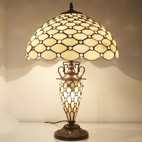 Image of Werfactory Tiffany Lampshade Replacement W16H7Inch Stained Glass Shade Only
