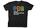 Ripple Junction PBS Vintage Logo Distressed Adult T-Shirt Medium Black
