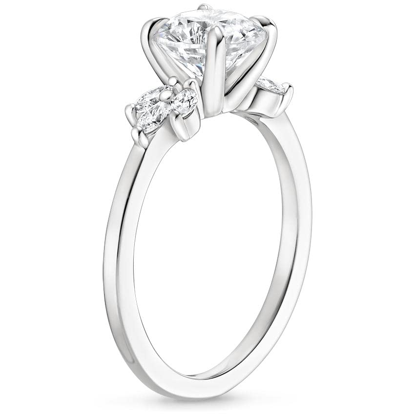JEWELERYIUM-Dainty-Intersecting-Engagement-Ring-Marquise-Cut-205CT-Colorless-Moissanite-Ring-925-Sterling-Silver-Solitaire-Engagement-Ring-Wedding-Ring-Perfact-for-Gift-Or-As-You-Want