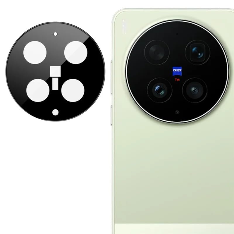 Image of 4youquality Back Camera Lens Protector Compatible with Vivo X300 Ultra (1 Pack) | 9H Tempered Glass Camera Guard | Military-Grade Protection | Ultra Clear HD | Bubble-Free Easy Installation | Case Friendly Design