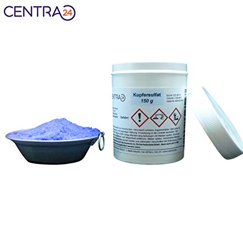 Kupfersulfat Centra24 150 g Dose ohne Antibackmittel