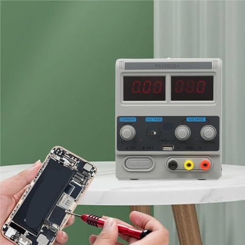 Alimentation de bureau régulée avec courant préréglé pour réparation smartphone - 3