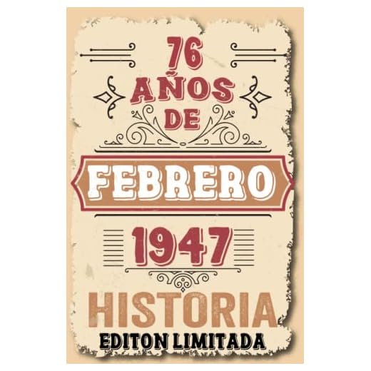 76 Años Cumpleaños Hombre Vintage 1947 Hecho En Febrero 1947: 76 años Regalos de cumpleaños de Febrero | Citas de motivación| Cumpleaños de Febrero| ... de cumpleaños personalizados para Enamorados