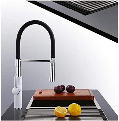 Mitigeur d'évier blanc rétractable : simplifiez votre quotidien