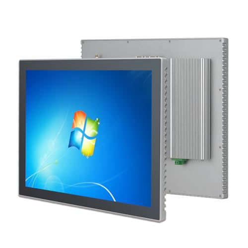 Image of 19 inch Industrial Touch Panel PC, Ratio 4:3 Multi-Touchscreen-Monitor,Wall Mounted Touch Screen Panel Computer,WiFi & Built-in Speakers,IP65 Front,Win 10 I5 RAM 8G+256G SSD