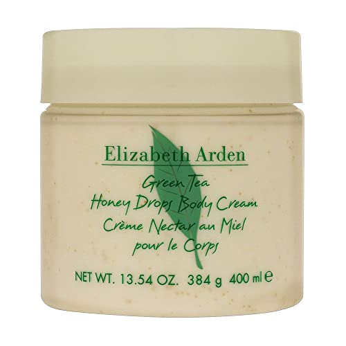 Elizabeth Arden - Crema corporal con aroma a té verde para mujer, gotas de miel, 400 ml