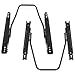ECOTRIC Universal Seat Sliders Seat Mounting Track, Dual Locking Rails Brackets Kit Compatible with NRG Sparco Racing Seats and Most Aftermarket Seats- 2 x Set of Sliders Heavy Duty Steel
