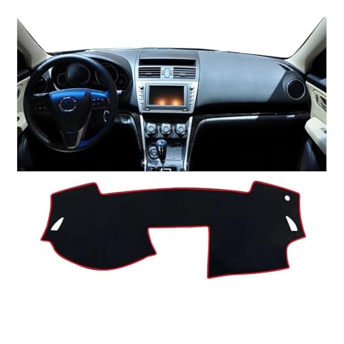 Tapis de tableau de bord sur mesure Citroën C5 Aircross finition rouge