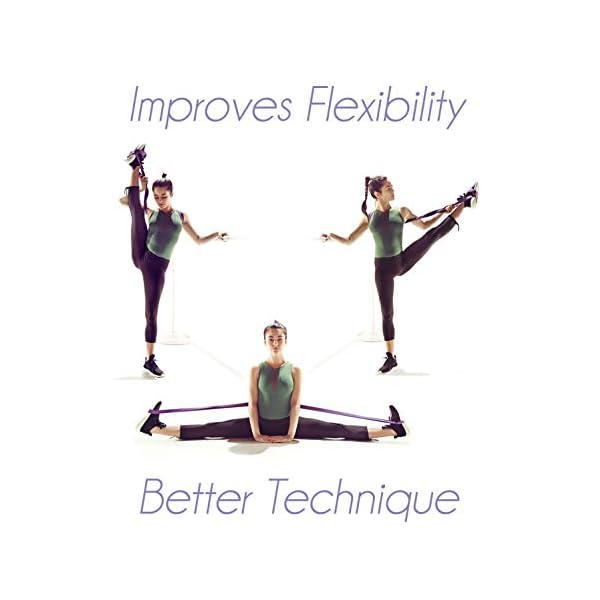 TTolbi Dance Stretching Equipment: Stretch Bands for Dancers and Ballet Stretch Bands | Dance Stretch Band for Flexibility and Exercise | Dance Stuff | Gymnastics Equipment | Dancer Girls