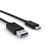 Produktbild Sony 1308-2409 UCB30 USB C auf USB A Kabel schwarz