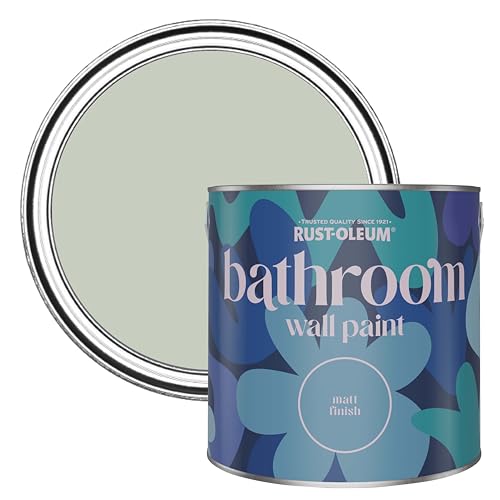Rust-Oleum Green Water-Resistant Bathroom Wall & Ceiling Paint - Aloe 2.5L