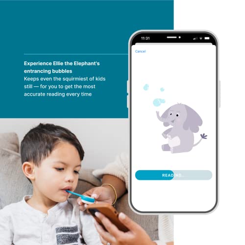 Kinsa KSA-110 Smart,Fever, Digital Medical Baby, Kid And Adult Termometro - Accurate, Fast, Fda Cleared Thermometer thumb #4