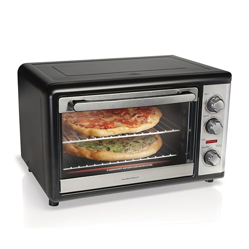 Hamilton Beach Countertop Oven with Convection & Rotisserie, 1500 Watts, R1303 (Renewed)
