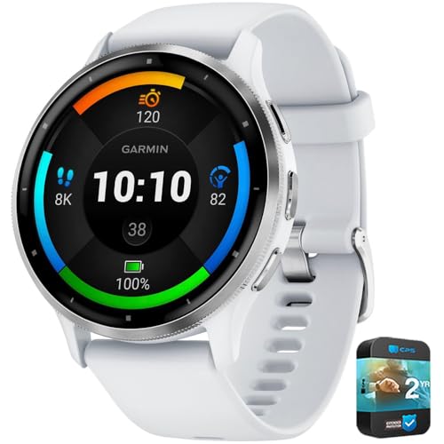 Garmin 010-N2784-00 Venu 3 Health Fitness GPS Smartwatch con...