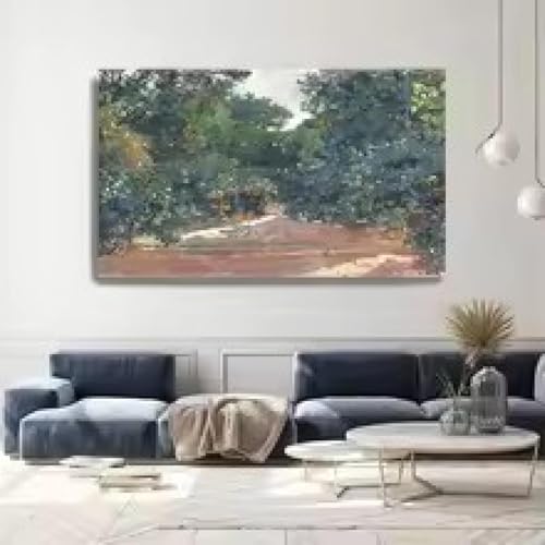 Tableau nature morte bois orange de qualite sur toile avec cadre
