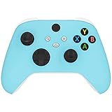 eXtremeRate Heaven Blue Replacement Front Housing Shell for Xbox Series X Controller, Soft Touch...