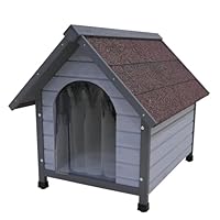 木製犬小屋 猫小屋 屋外犬舎 ペットハウス 杉材 アスファルト屋根 傾斜屋根 楽天市場】犬小屋 犬舎 ドッグハウス 平屋根 木製 S M L XL 中型犬