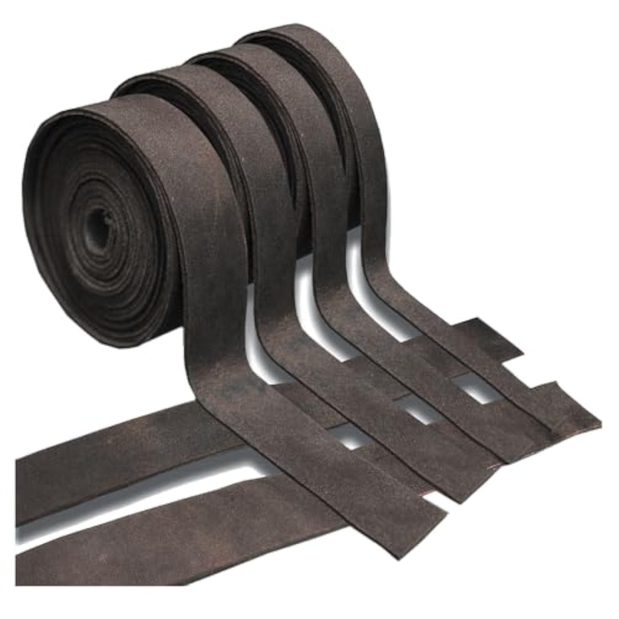 Genuine Leather Flat Strap Strips for DIY Arts & Craft Projects