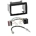 Produktbild Carmedio FIAT Ducato ISO ab 15 2-DIN Autoradio Einbauset in original Plug&Play Qualität mit Antennenadapter Radioanschlusskabel Zubehör und Radioblende Einbaurahmen schwarz
