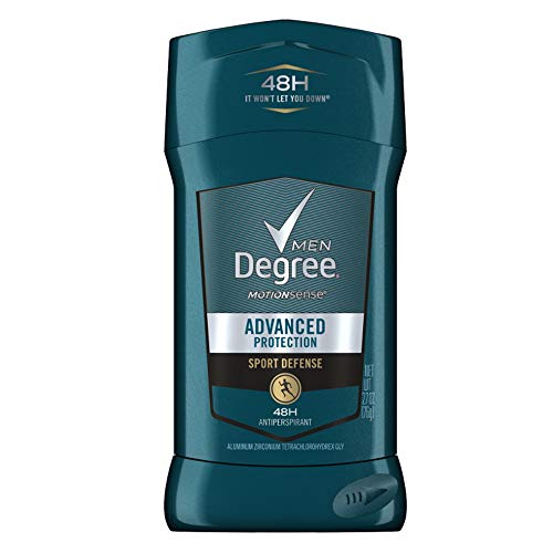 Degree Sport Defense Advanced Protection Antiperspirant Deodorant Stick, 2.7 oz (Pack of 6)