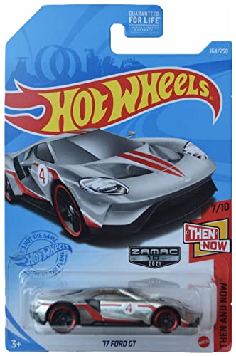 Hot Wheels Zamac '17 Ford GT miniature de collection en métal gris