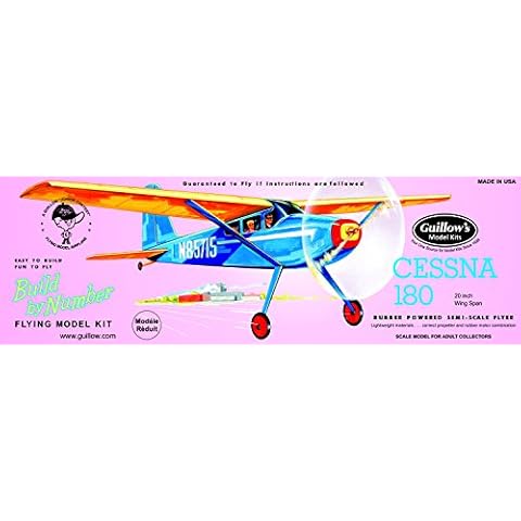 Maquette d'avion Cessna 180 GUILLOW Cover
