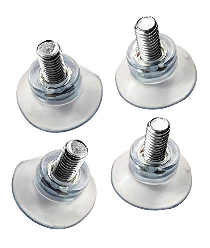 Ventouses en caoutchouc M8 de 32 mm à forte adhérence sans perçage x40