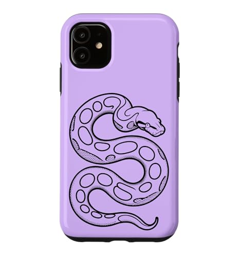 Ball Python Sketch �~�j�}���X�g�X�l�[�N-���C���b�N �X�}�z�P�[�X iPhone 11 �p