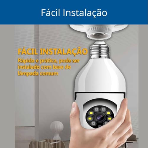 Câmera de Segurança Ip Wifi Yoosee 1080p Full HD Espiã a Prova D'água Infravermelho Lâmpada Hd Visã
