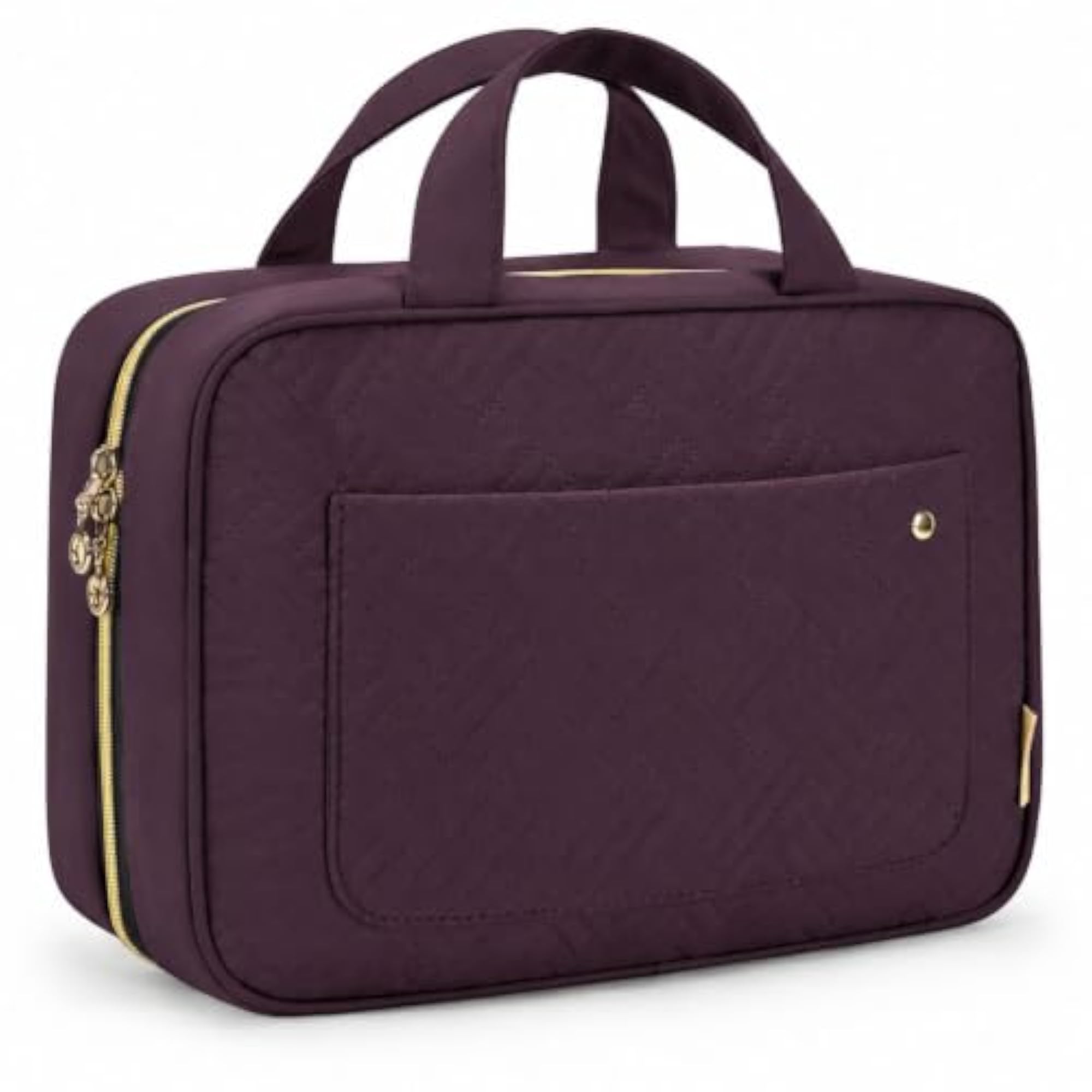 Spacious Hanging Travel Toiletry Bag, Makeup Organizer with Hook