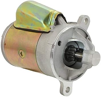 Premium Starter Compatible with Ford Cars Trucks Vans 3.3L-5.8L 1980-1991 E25F-11001-AA E4AF-11001-AA, E4DF-11001-BA, E4DZ-11002-B, E4DZ-11002-BRM, RM4U2J11A230BA, 10465094, 10465169, 12332450