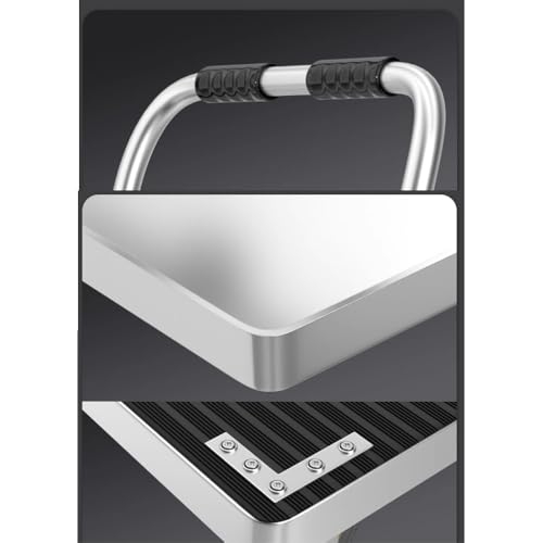 Carretilla plegable de plataforma de acero industrial mediana miniatura 3