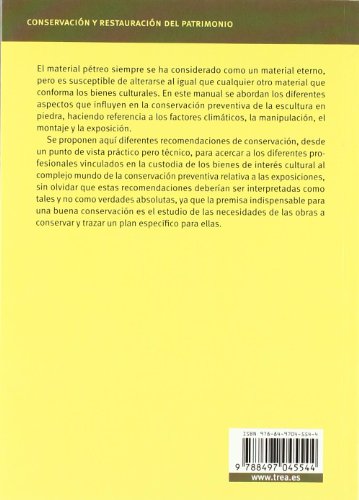 La conservación preventiva durante la exposición de esculturas en piedra: 2