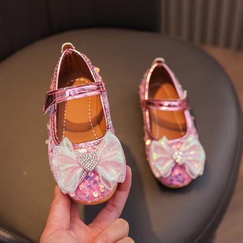 IWIHMIV Toddler Girls Shoes Baby Girl Dress Shoes Dress Up Shoes for Girls Princess Mary Jane School Dress Shoes for Kids2