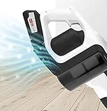 Bosch Unlimited Serie | 8 - Rechargeable Cordless Vacuum Cleaner for Multiple Surfaces with Two Exchangeable Bosch Power For All Battery Packs, Quick Charger and Accessories, in White - Image 10