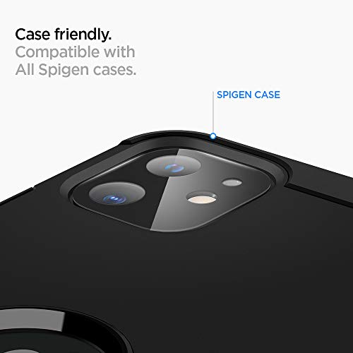 Image of Spigen Tempered Glass Camera Lens Protector Black For Iphone 11-2 Pack