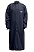 National Safety Apparel C04UQUQ40MD49 ArcGuard Ultrasoft Arc Flash Long Coat, Medium, Navy