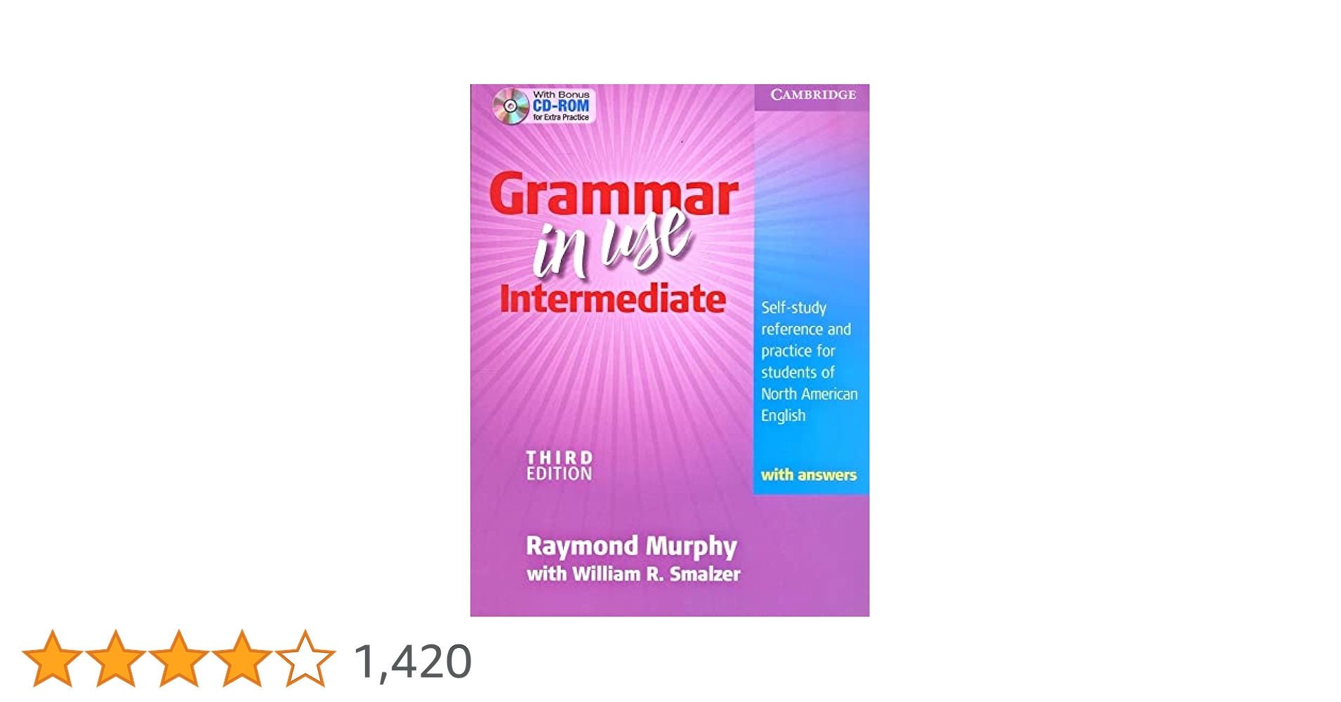 Grammar in Use Intermediate 第3版　CD－ＲＯＭ付き Amazon | Grammar in Use Intermediate Student's Book with