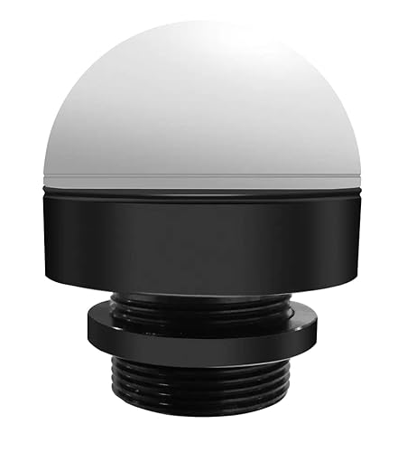 Andont 3 Colors Single Layer Three Stack Light, Industrial Warning Lights(24Vdc, Waterproof, Red/Yellow/Green, With Buzzer) #TOP2