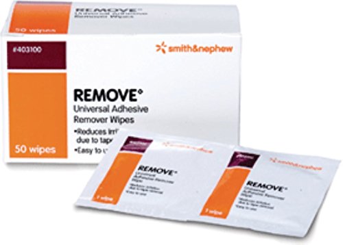 Remove Adhesive Remover Wipes [403100] 50 ea (Pack of 3)