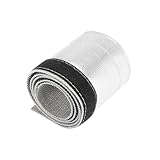 Isolierung Matte Auto-Wärmeschutzhülle Aluminisierte Ummantelung Isolierte Abschirmhülle Wärmedraht-Abschirmhülle Kraftstoffleitungen Wärmeschutz Sleeleece Dämmmatte(ID 25mm 1M)