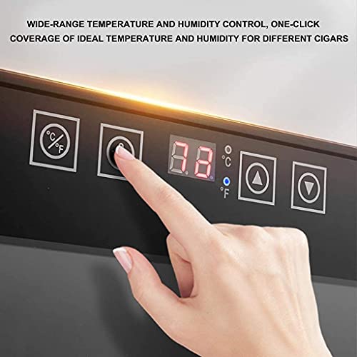 Armário umidificador para charutos, temperatura e umidade constantes, armário umidificador para char